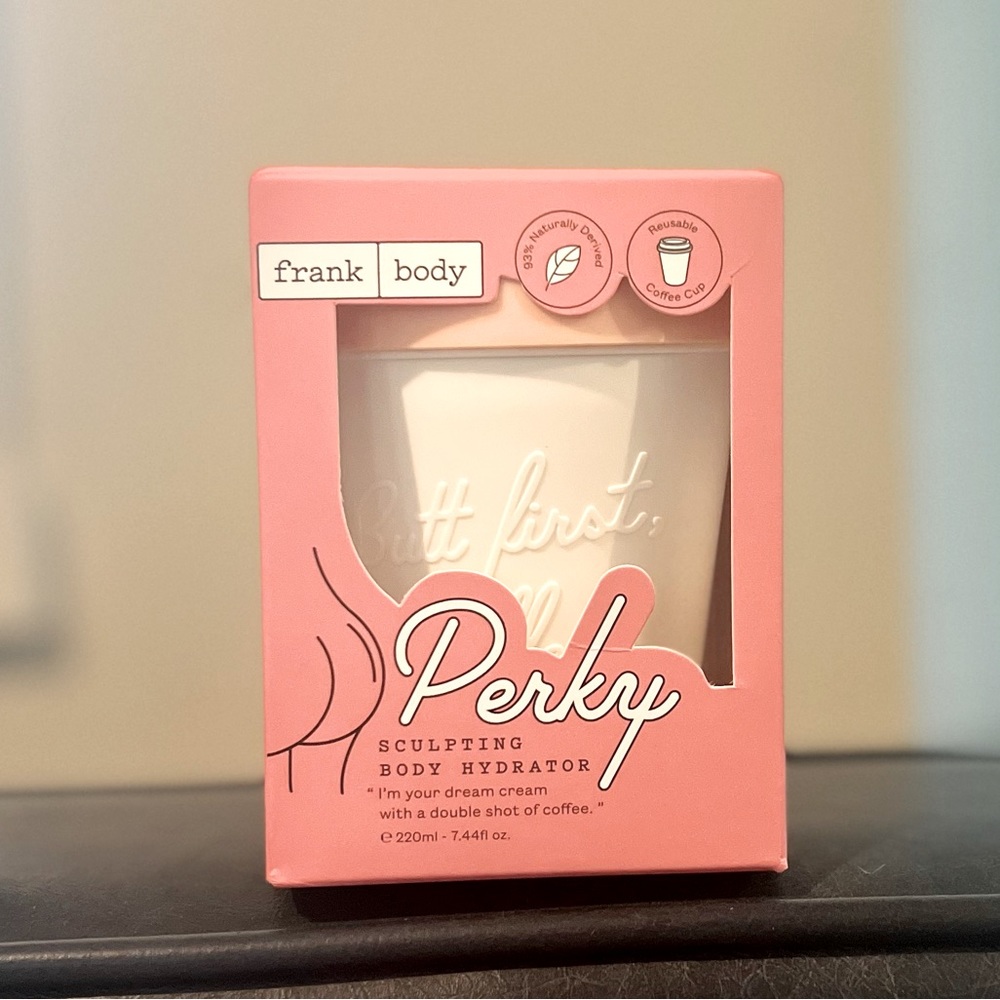 *NIB* Frank Body Perky Sculpting Body Hydrator Moisturizer Lotion